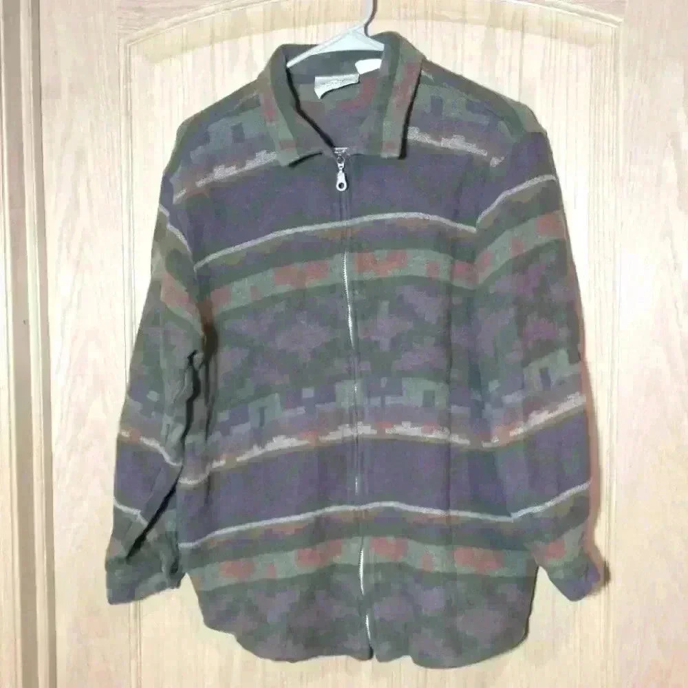 Monterey by Koret full zip shirt size MP